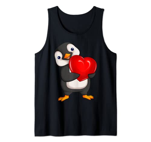 Pinguin Damen Mädchen Kinder Penguin Tank Top von Süße Pinguin Liebhaber Geschenke