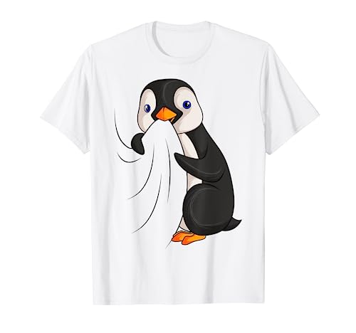 Pinguin Liebhaber Penguin Kinder Damen Mädchen T-Shirt von Süße Pinguin Liebhaber Geschenke