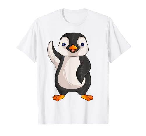 Pinguin Liebhaber Penguin Kinder Mädchen Damen T-Shirt von Süße Pinguin Liebhaber Geschenke