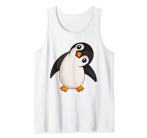 Pinguin Liebhaber Penguin Mädchen Kinder Damen Tank Top von Süße Pinguin Liebhaber Geschenke