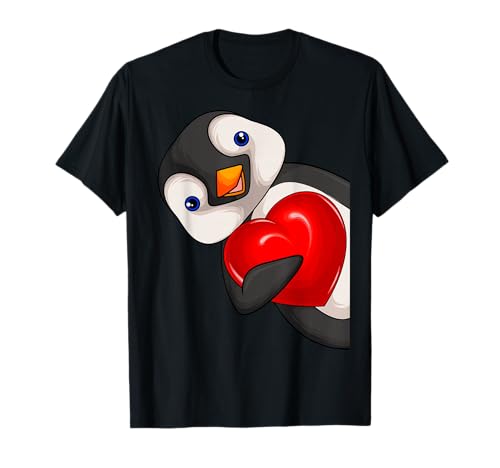 Pinguin Mädchen Damen Kinder Penguin T-Shirt von Süße Pinguin Liebhaber Geschenke
