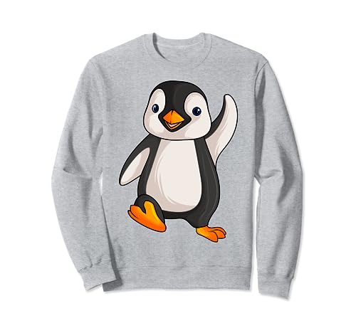 Pinguin Mädchen Jungen Damen Kinder Penguin Sweatshirt von Süße Pinguin Liebhaber Geschenke