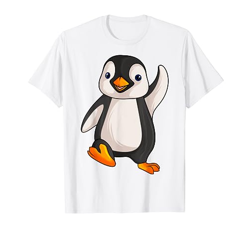 Pinguin Mädchen Jungen Damen Kinder Penguin T-Shirt von Süße Pinguin Liebhaber Geschenke