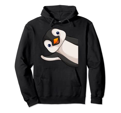 Pinguin Penguin Mädchen Jungen Kinder Damen Pullover Hoodie von Süße Pinguin Liebhaber Geschenke