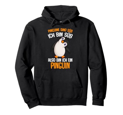 Pinguine sind süß Kinder Mädchen Damen Penguin Pullover Hoodie von Süße Pinguin Liebhaber Geschenke