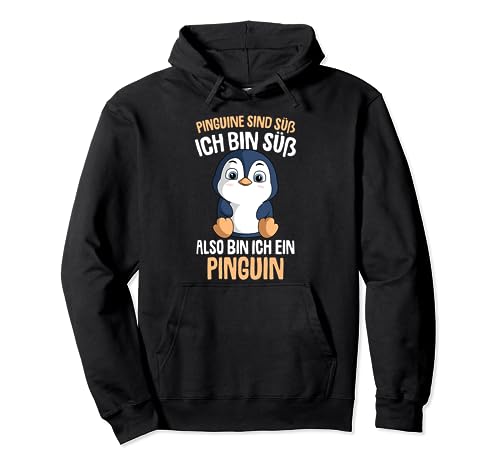 Pinguine sind süß Mädchen Kinder Damen Penguin Pullover Hoodie von Süße Pinguin Liebhaber Geschenke