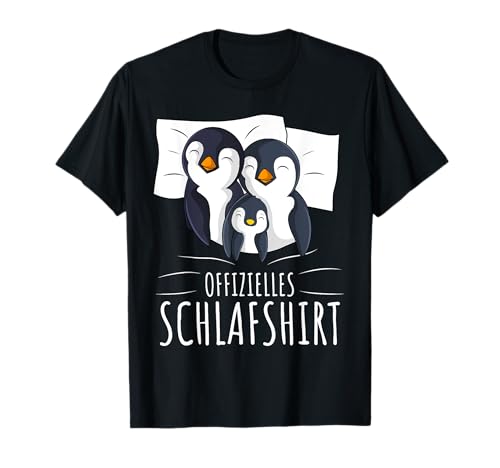 Süße Pinguin Liebhaber Geschenke Offizielles Pinguin Familie Penguin T-Shirt, Herren, Schwarz, S, Kurzarm, T-Shirt, Hemd von Süße Pinguin Liebhaber Geschenke