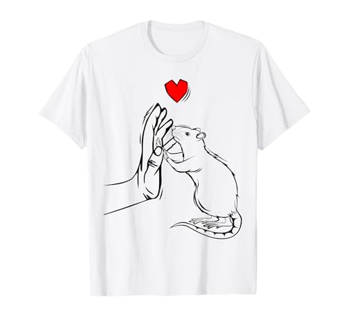 Ratten Hausratten Ratte Kinder Mädchen T-Shirt von Süße Ratten & Haustier Geschenke