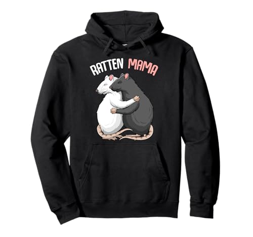 Ratten Mama Hausratten Ratte Mädchen Damen Pullover Hoodie von Süße Ratten & Haustier Geschenke