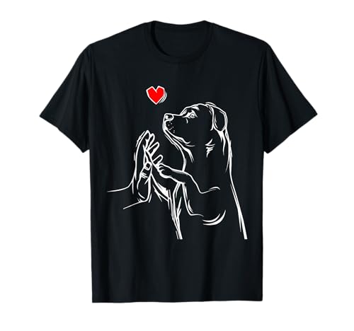 Rottweiler Liebe Lustig Hunde Frauchen Damen T-Shirt von Süße Rottweiler Hund Geschenke