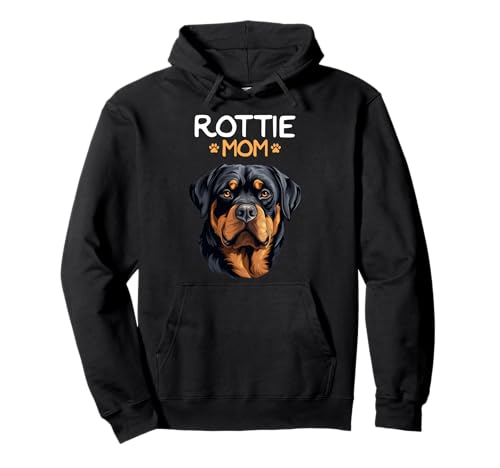 Rottweiler Mama Hunde Rottie Mom Frauchen Damen Pullover Hoodie von Süße Rottweiler Hund Geschenke