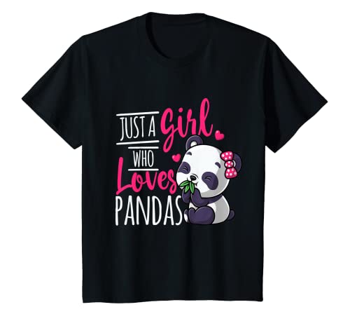 Kinder Panda Pandabär niedlich Mädchen Geschenk Süßes Tier Outfit T-Shirt von Süße Tiere - Mädchen Geschenke - Pandabär Baby