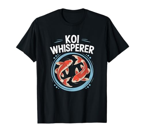 Koi Fish Männer Frauen kühl Koi Whisperer T-Shirt Koi Fish Männer Frauen kühl Koi Whisperer T-Shirt von Süße japanische Meerestier -Haustier Liebe