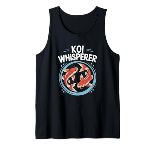 Koi Fish Männer Frauen kühl Koi Whisperer Tank Top Koi Fish Männer Frauen kühl Koi Whisperer Tank Top von Süße japanische Meerestier -Haustier Liebe