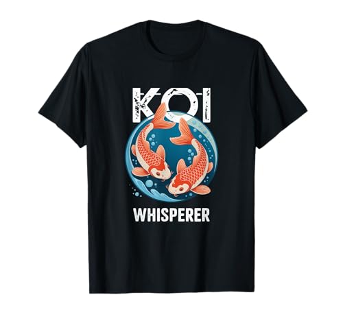 Koi Fish Männer Frauen kühle Koi Whisperer Spaß T-Shirt Koi Fish Männer Frauen kühle Koi Whisperer Spaß T-Shirt von Süße japanische Meerestier -Haustier Liebe