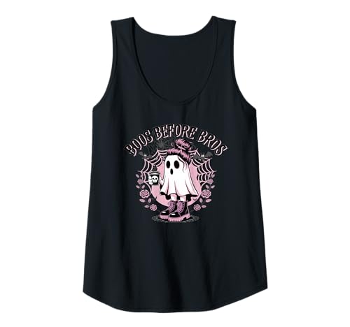 Damen Halloween süße Goth Ghosts Tank Top von Süße und freche benutzerdefinierte Gibutiquen