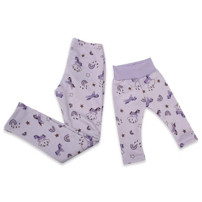 Leggings Thermo Warm Alpenfleece - Pferdchen Baby Mädchen Gr. 50 Bis 158 Stoffauswahl Oeko-Tex Standard Stoff von SuesseZwerge