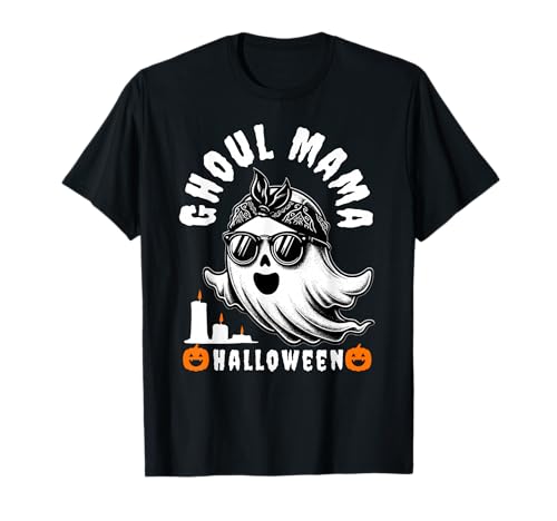 Ghoul Mama Halloween Lustiger Geister Mama Humor T-Shirt von Süßer Halloween Mama Stil für Frauen