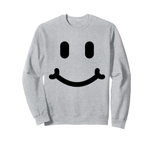 Retro Happy Smile 70er 80er Frauen Männer Kinder Sweatshirt von Süsses 80er Smile Happy Face Männer Frauen Kinder