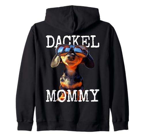 Dackel Mommy Dachshund Mama Wiener Mutter Muttertag Teckel Kapuzenjacke von Süßes Dackel Liebhaber Mom Geschenk für Muttertag