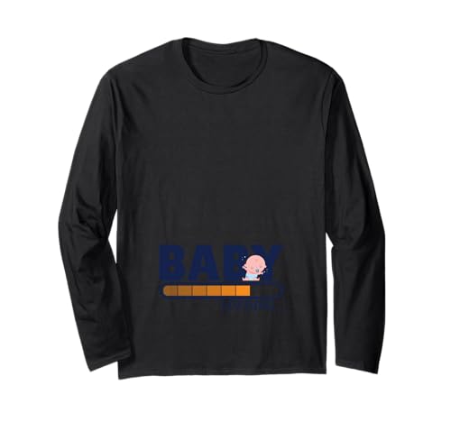 Nachwuchs Baby loading für werdende Eltern Mama Mutter Langarmshirt von Süßes Umstandsshirt Geburt Schwangerschaft Baby
