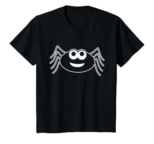 Kinder Halloween Spinne für Jungen und Mädchen T-Shirt von Süßes oder Saures Shirts für Halloween