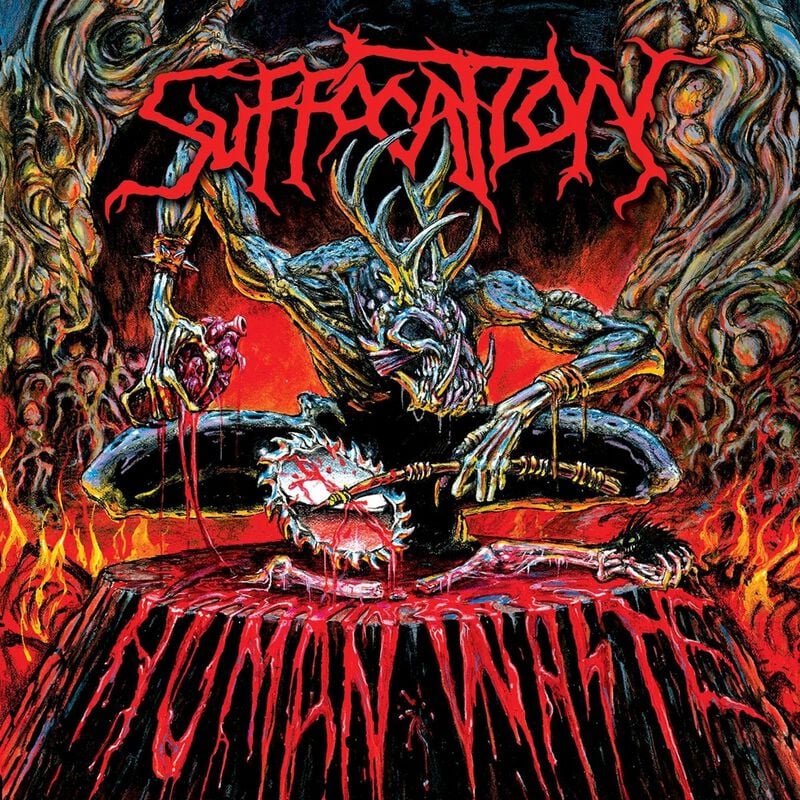 Suffocation Human waste LP multicolor von Suffocation