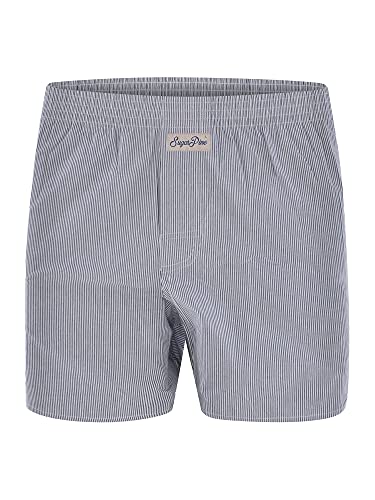 Sugar Pine Classic Stripes Web-Boxershorts - Gemütliche, Weite Unterhose von Sugar Pine