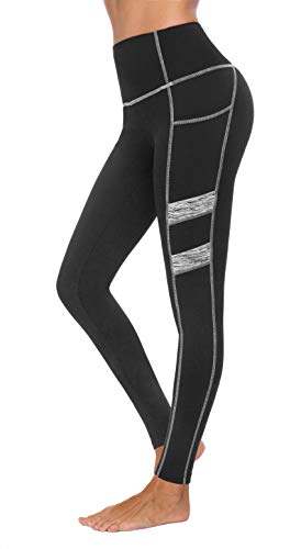 Sugar Pocket Sport Leggings Yoga Sporthose Yogahose Workout Tights Hohe Taille mit Taschen L von Sugar Pocket