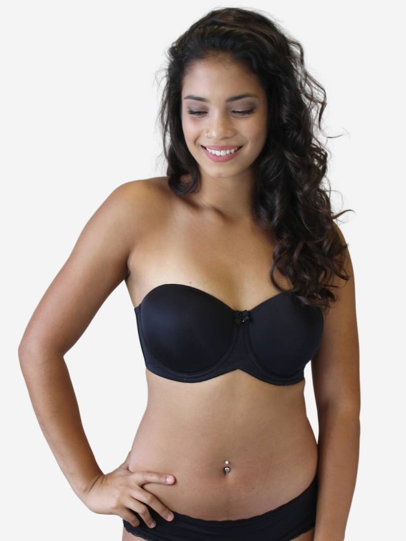 Große Größen BH CONSCIOUS Balconette-BHs Multiway-BHs, Damen, schwarz, Größe: 85B, Polyester/Synthetische Fasern/Elasthan, Happy Size DE Women von SugarShape