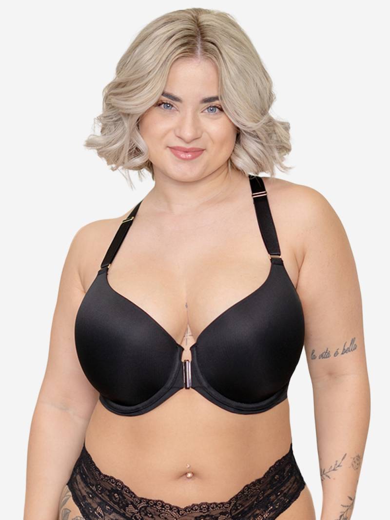 Große Größen BH LUXE Demi-BHs Schalen-BHs, Damen, schwarz, Größe: 90D, Polyester/Synthetische Fasern/Elasthan, Happy Size DE Women Große Größen BH LUXE Demi-BHs Schalen-BHs, Damen, schwarz, Größe: 90D, Polyester/Synthetische Fasern/Elasthan, Happy Size DE Women von SugarShape