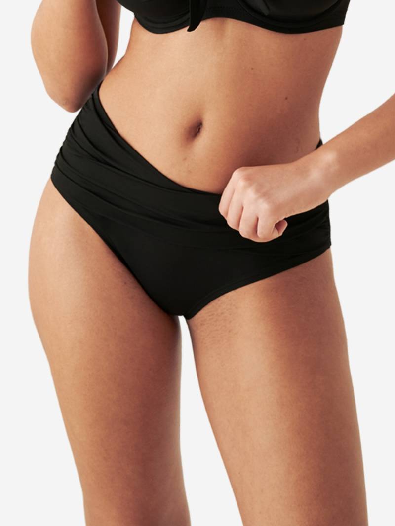 Große Größen Bikini-High-Panty VALENCIA, Damen, schwarz, Größe: 42/44, Synthetische Fasern/Elasthan, Happy Size DE Women von SugarShape