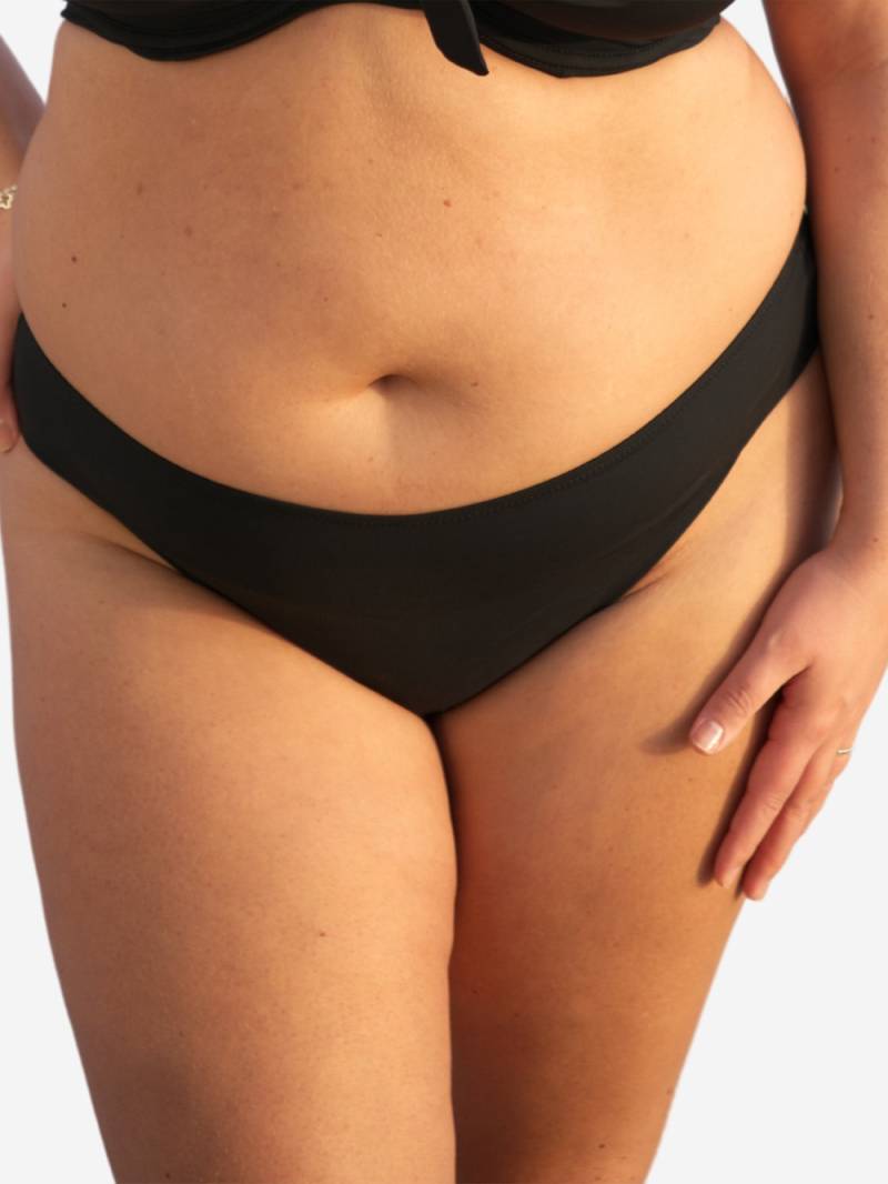 Große Größen Bikini-Panty VALENCIA, Damen, schwarz, Größe: 54/56, Synthetische Fasern/Elasthan, Happy Size DE Women von SugarShape