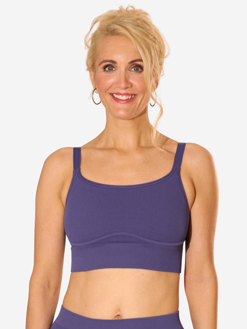 Große Größen Bustier FREEDA. Bustier bügellose BHs, Damen, blau, Größe: 85E, Synthetische Fasern/Elasthan, Happy Size DE Women von SugarShape