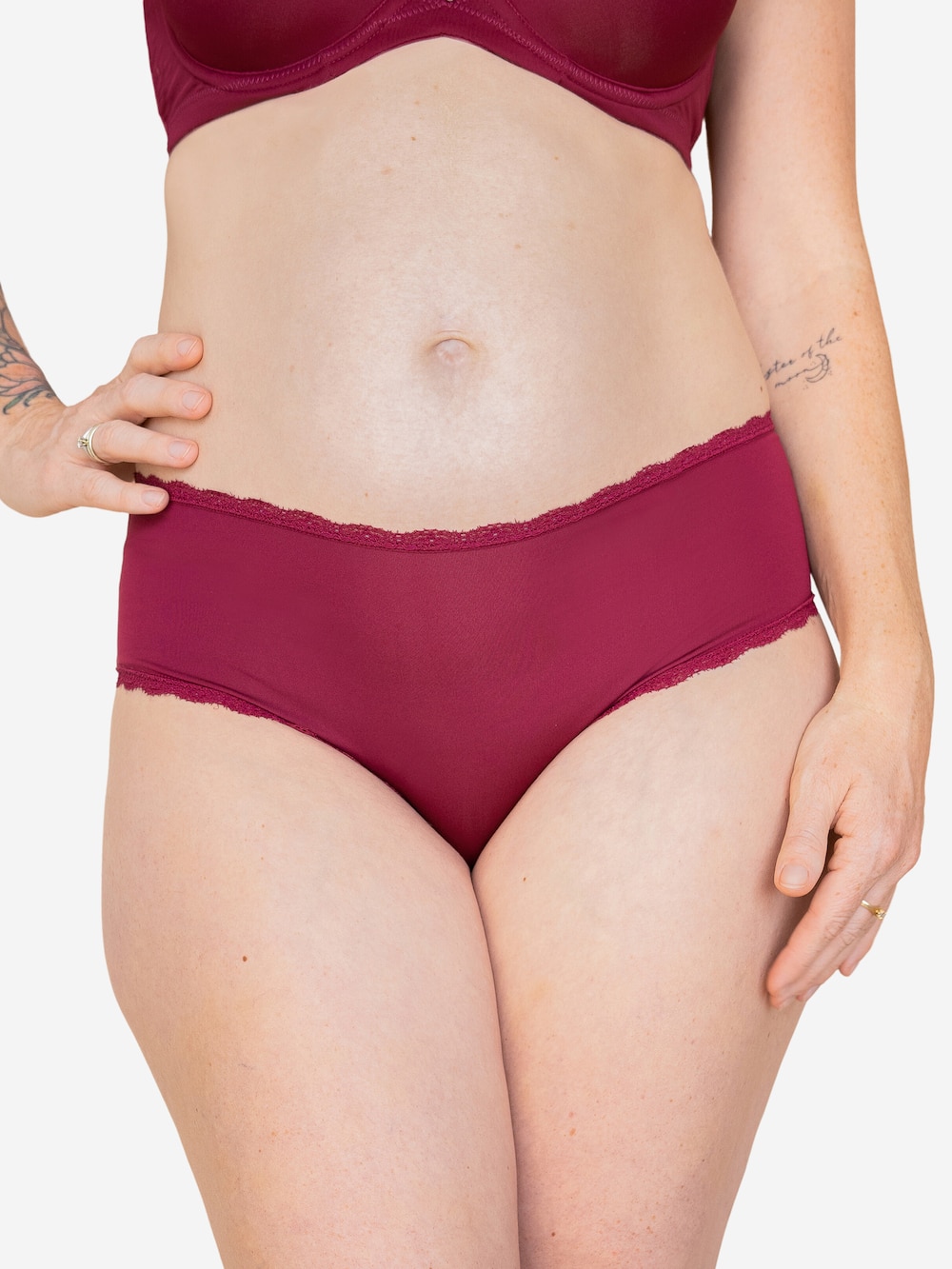 Große Größen Panty PUREBASIC, Damen, rosa, Größe: 42/44, Baumwolle/Polyester/Elasthan, Happy Size DE Women von SugarShape