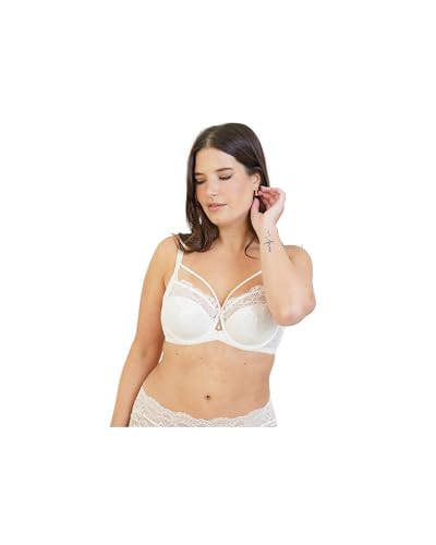 SugarShape BH Eliana Velvet Demi-BH leicht wattiert Bügel-BH, Spitzen-BH von SugarShape