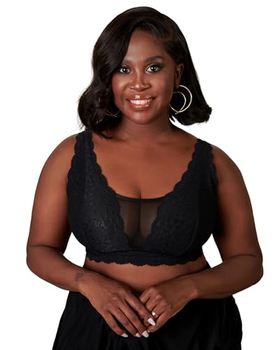 SugarShape Bralette ELVA Bralettes unwattiert bügellose BHS,Spitzen-BHS von SugarShape