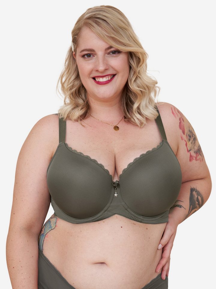 SugarShape Bügel-BH CONSCIOUS Demi-BHs wattiert von SugarShape