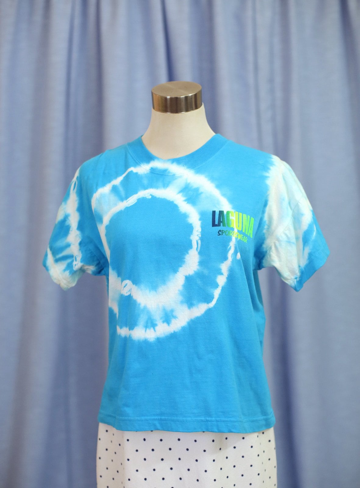 90Er Jahre Vintage T-Shirt Mit Batikmuster von Sugarcanethelabel