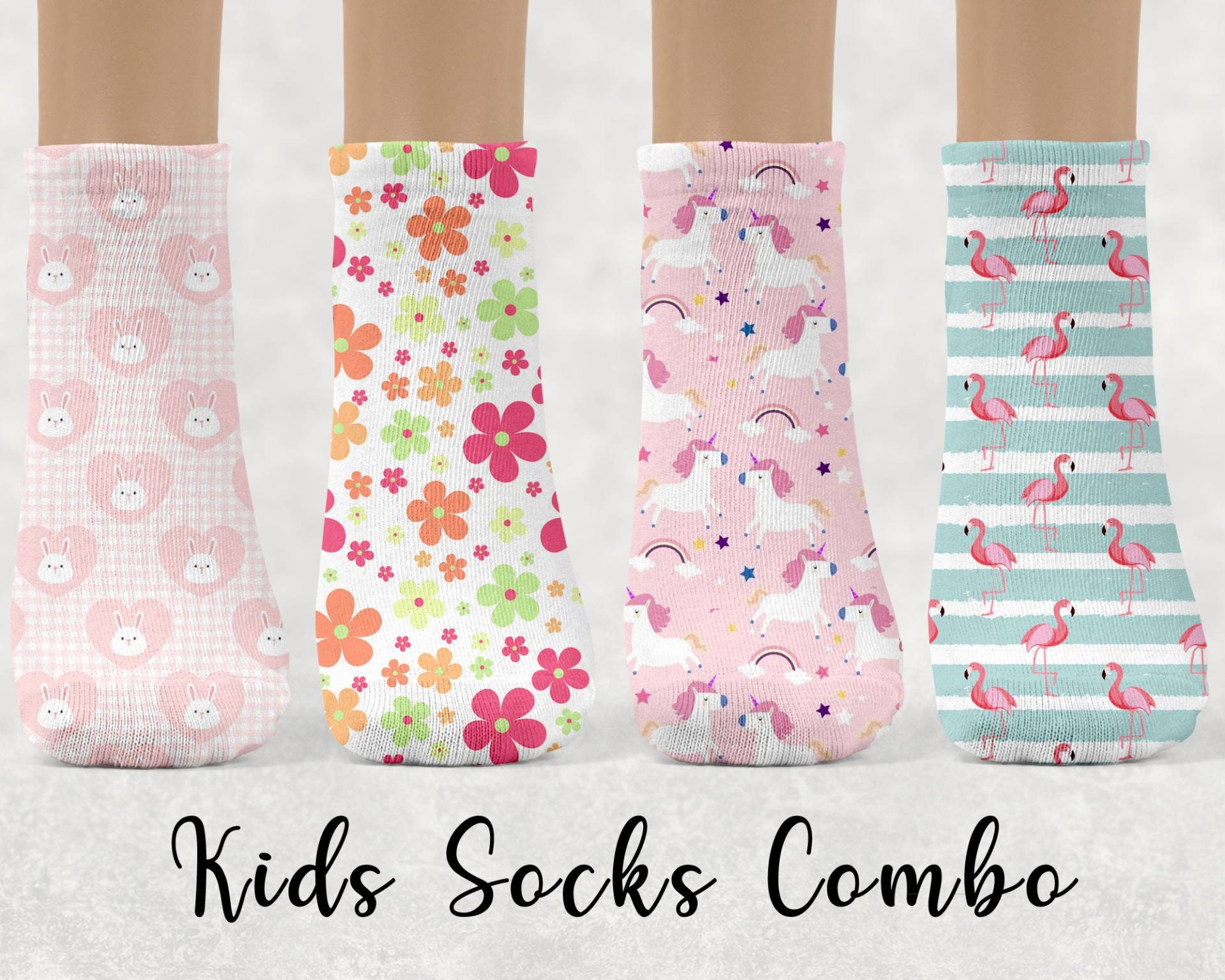 Kindersocken, Niedliche Bedruckte Socken, Mädchensocken, Neuheit Geburtstagsgeschenk, Süße Geschenkidee Für Kinder, Partysocken von Sugardesignsusa