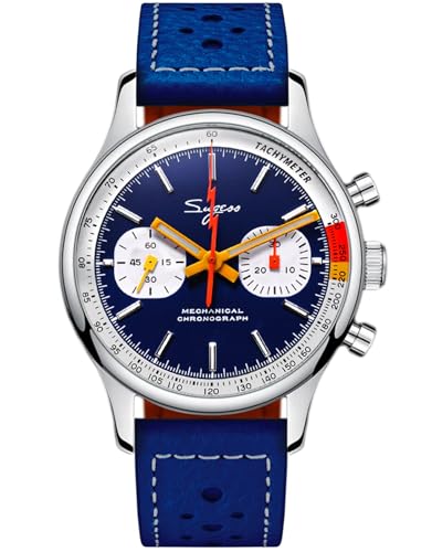 S387.03.J Gold Schwanenhals Version Möwe ST1901 Uhrwerk Saphirglas Herren Chronograph Mechanische Herrenuhr 1963 von Sugess