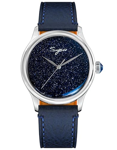 Sugess Art Master S455.SA.E Business ST2130 automatische mechanische Herrenuhr, silber, Armband von Sugess