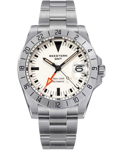 Sugess BB GMT S436-2.L mechanische Herrenuhr Saphirglas 100 m von Sugess