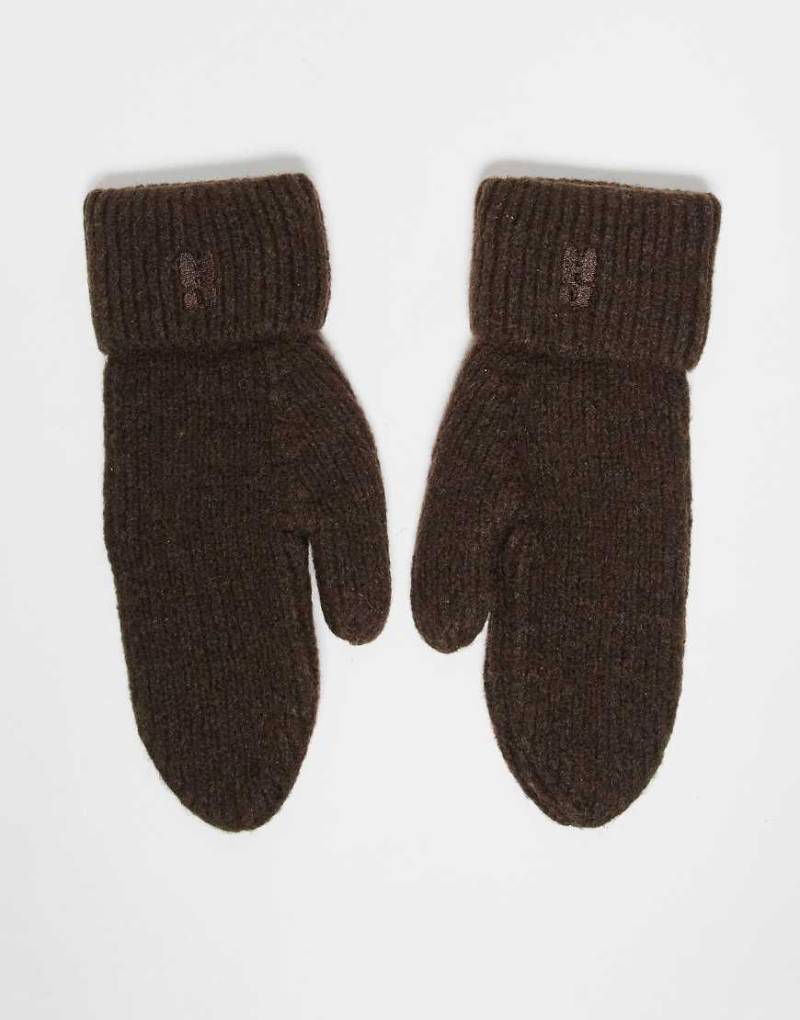 Sui Ava - Fäustlinge in Braun-Brown von Sui Ava