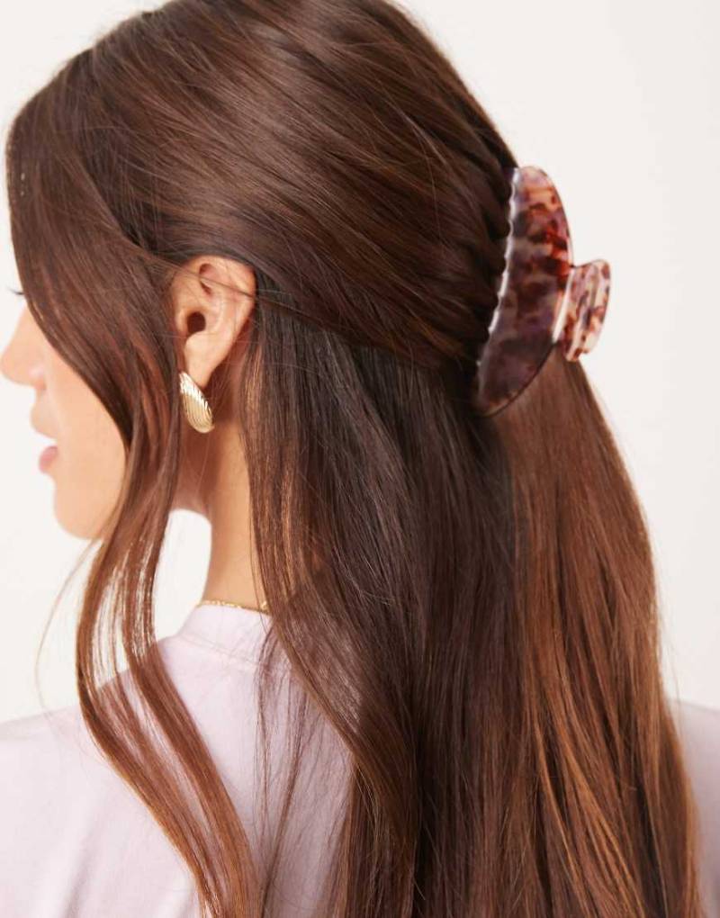 Sui Ava - Ida - Große Haarklammer in Rosa-Bunt von Sui Ava