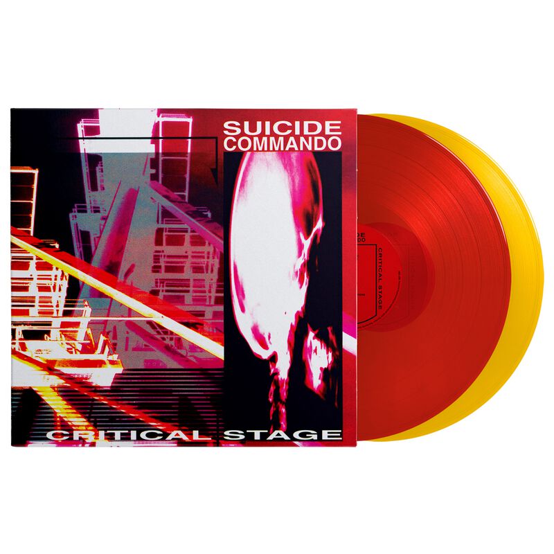 Suicide Commando Critical stage LP multicolor Suicide Commando Critical stage LP multicolor von Suicide Commando