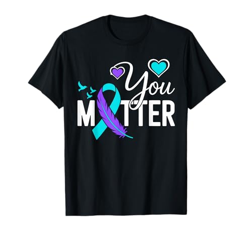 Groovy Your Matter Bewusstsein für Suizidprävention Männer Frauen T-Shirt Groovy Your Matter Bewusstsein für Suizidprävention Männer Frauen T-Shirt von Suicide Prevention Awareness Tee for Men Women.
