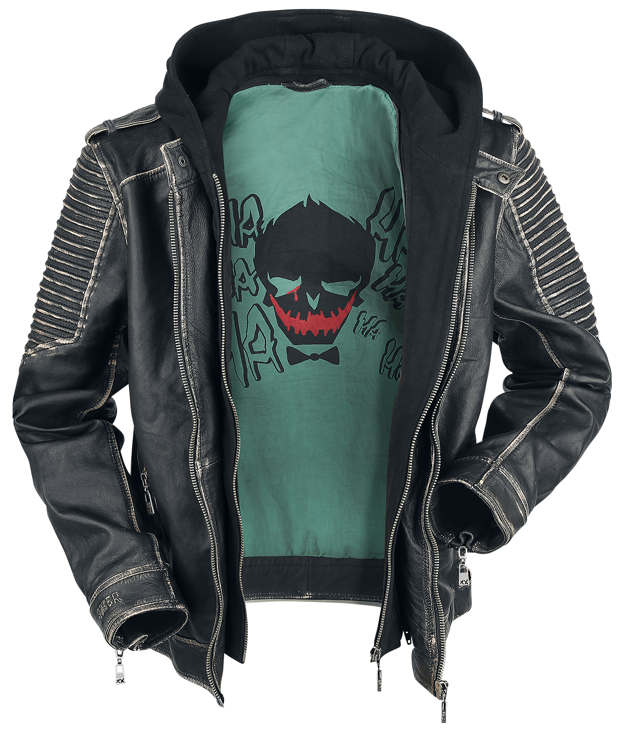 Suicide Squad - DC Comics Lederjacke - The Joker - S bis 3XL - für Männer - Größe XXL - schwarz  - EMP exklusives Merchandise! von Suicide Squad