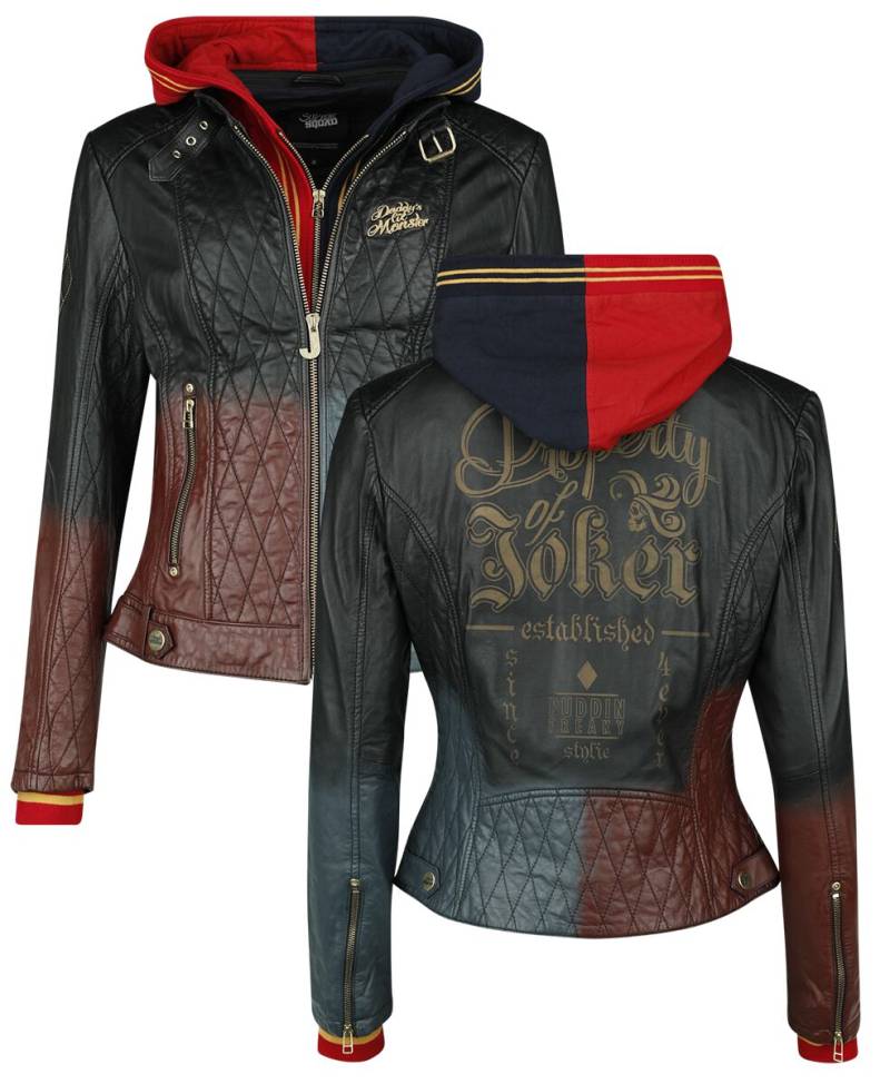 Suicide Squad Harley Quinn - Daddy's Lil' Monster Lederjacke multicolor in XL von Suicide Squad