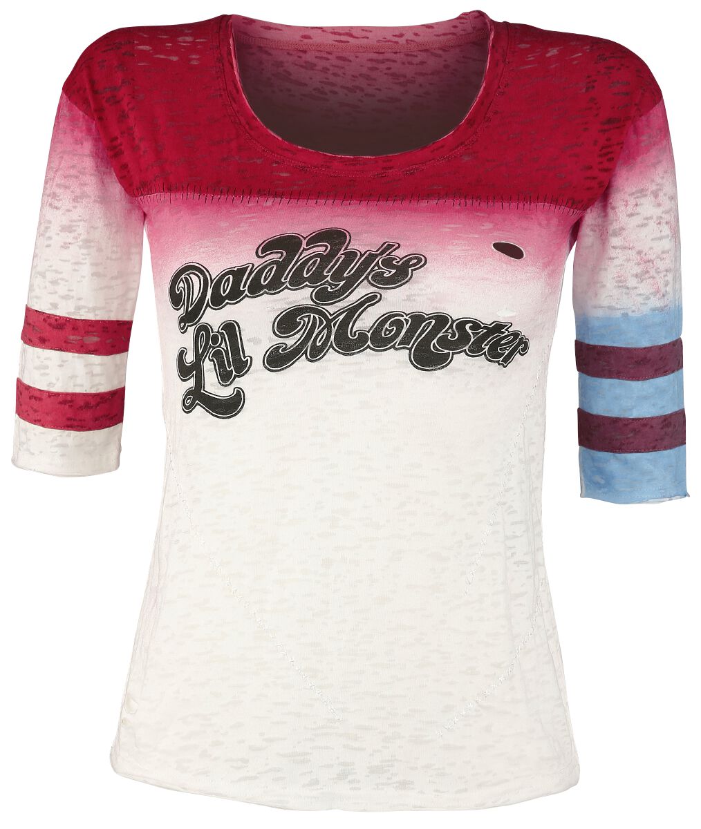 Suicide Squad Harley Quinn - Daddy's Little Monster Langarmshirt multicolor in XL von Suicide Squad